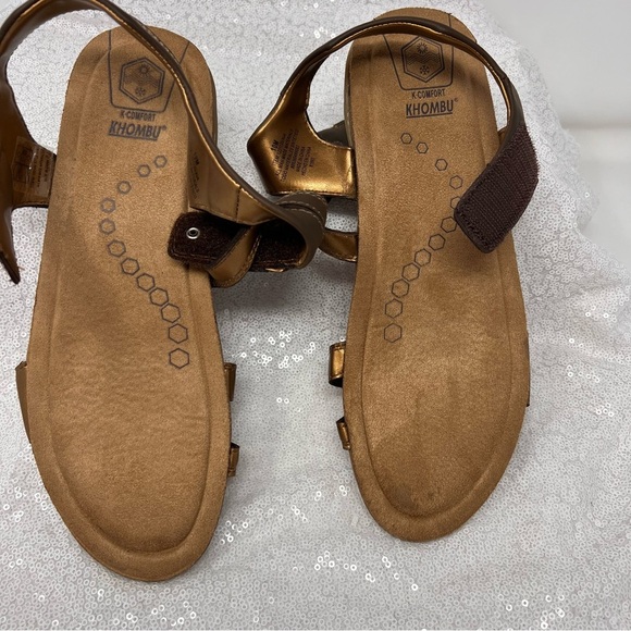 Khombu Sandals Solace Ava Sport outdoor comfort footbed - Picture 4 of 13